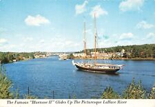 Postcard Canada Nova Scotia Lunenburg County Bluenose Sailing Boat Vessel 6x4 picture