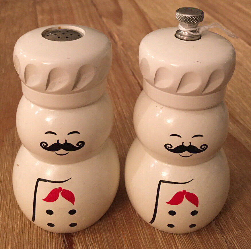 Fletcher’s Mill CHEF Salt and Pepper Shakers
