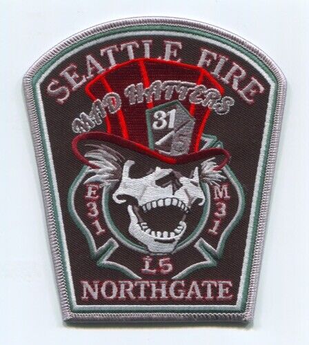 Seattle Fire Department Engine 31 Ladder 5 Medic 31 Patch Washington WA
