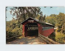 Postcard Old Covered Chiselville Bridge, Sunderland, Vermont picture