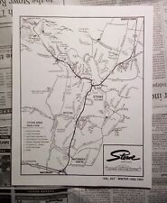 Stowe Vermont Map - Stowe Area Realtors - Winter 1992-1993 picture