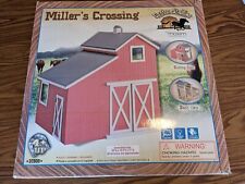 RARE MILLERS CROSSING - 37509 - MAXIM GROTON WOOD HORSE STABLE BARN - OPEN BOX picture