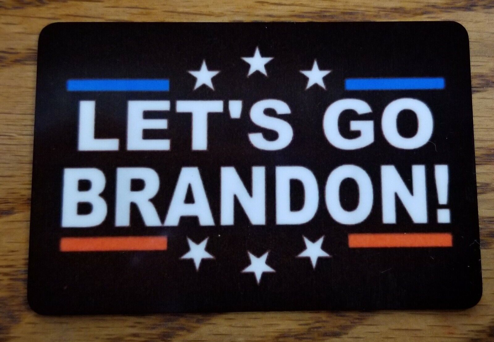 funny let's go brandon conservative political 2x3 refrigerator fridge magnet