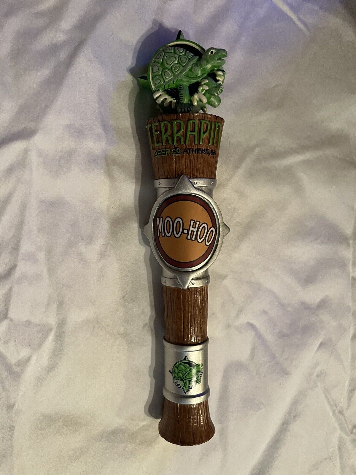 Terrapin Beer Co. MOO-HOO (Athens, GA) Beer Tap Handle