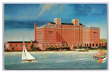 Fort Monroe, VA Virginia, The Chamberlin Seaside Resort Hotel, Postcard  picture