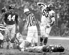 CHUCK BEDNARIK AFTER DEVASTATING HIT ON FRANK GIFFORD 1960 - 8X10 PHOTO (WW047) picture