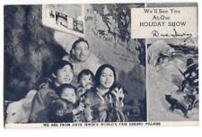 Postcard New York World's Fair Dave Irwin's World Fair Eskimo Village  picture