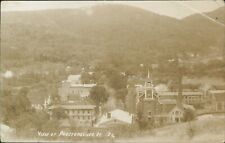 Proctorsville, VT - Bird's Eye, Aerial View of Town 1915 - Vtg Vermont Postcard picture