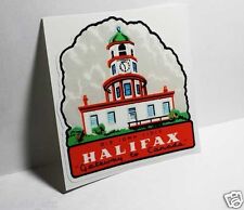 HALIFAX Canada Vintage Style Travel Decal, Vinyl Sticker, luggage label picture