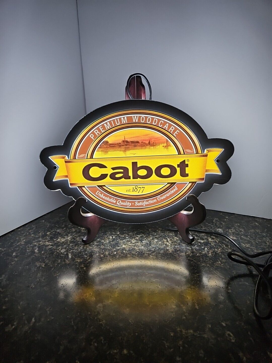 Cabot Dealer Retail LED Light Working Made In USA