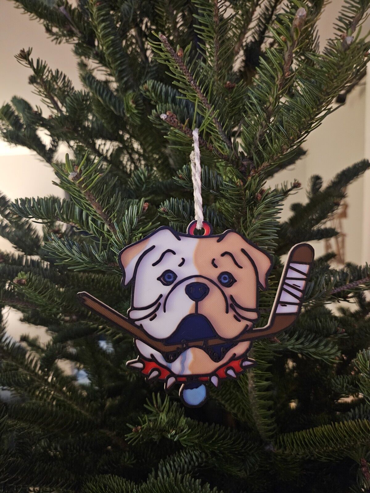 Shoresy Sudbury Blueberry Bulldogs Christmas Ornament