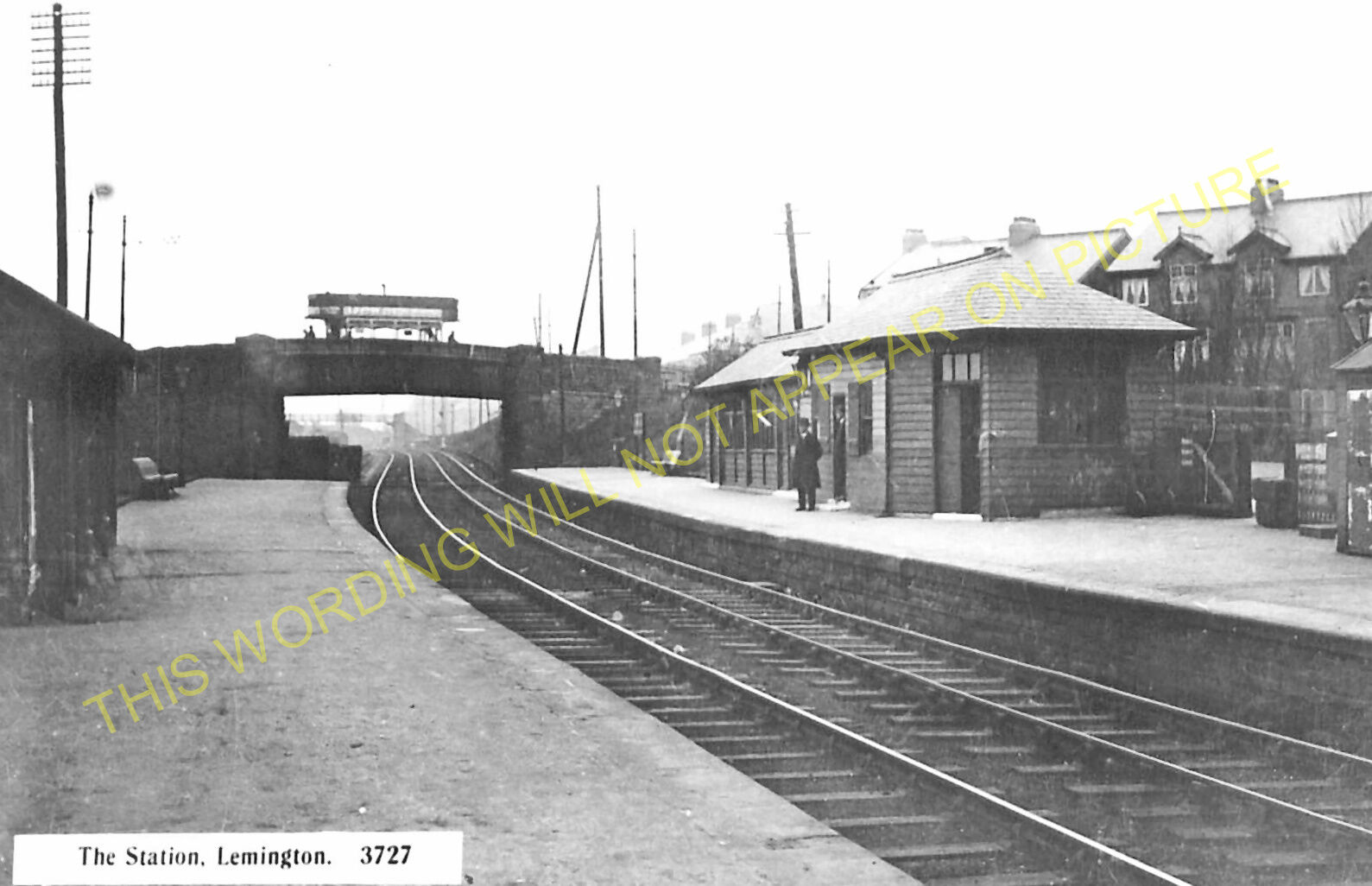Lemington Railway Station Photo. Scotswood - Newburn. Newcastle to Wylam. (1)