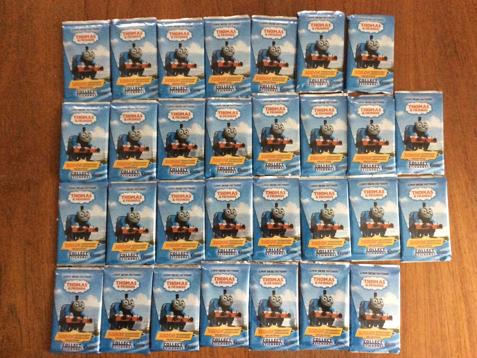 THOMAS & FRIENDS Trading Cards  Lot of 30 packs  Sodor Adventures Collectipak