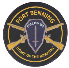 Large US Army Infantry - Fort Benning - Embroidered Patch - Ranger - Airborne picture