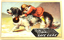 H.H. Warners Safe Kidney & Liver Cure Victorian Trade Card picture