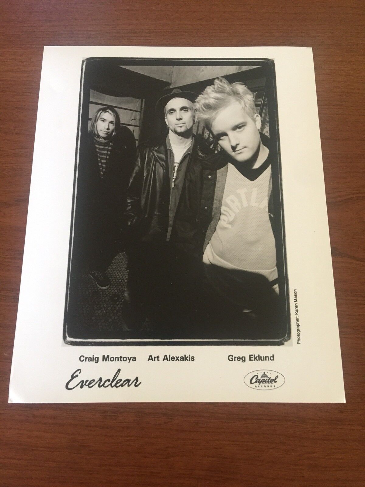 Everclear Music Group Rare 8x10 Press Photo #1