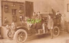 WESTFIELD, MA Fire Dept REAL PHOTO POSTCARD RPPC picture