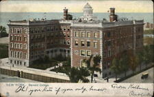 1910 New York City,NY Barnard College Tuck Antique Postcard 1c stamp Vintage picture