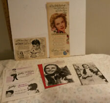 Judy Garland Wizard Oz Rainbow card notepad impersonator Westmore Woodbury ad ++ picture