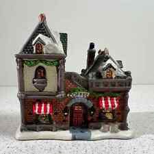 Windham Heights 2005 Coffee Shop Christmas Village Miniature Building Light Up picture