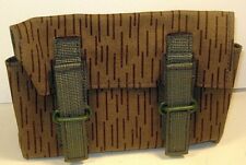 East German Germany GDR DDR NVA Military Rain Camo Grenade Pouch Storage Bag picture