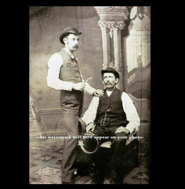 1872 Doc Holliday Dentist PHOTO Wild West Marshal,Wyatt Earp Pal TOMBSTONE