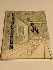 Vintage 1954 Downers Grove High School, Illinois Cauldron Yearbook Mid-century picture