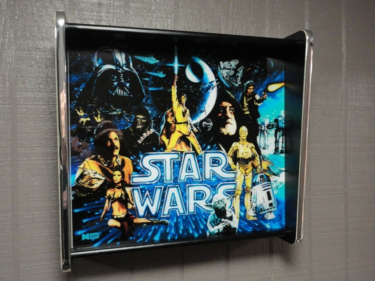 Star Wars Data East Pinball LED Backglass Display light box