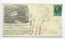 1870 Alburgh Springs VT - Alburgh Springs House,  Lithia Sulphur Springs Water picture