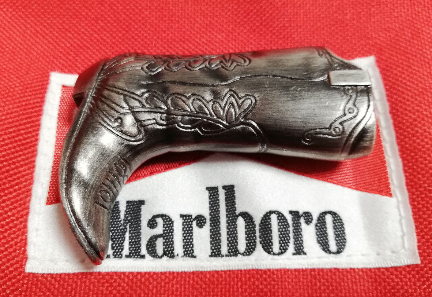 Marlboro Cowboy Boot Case for Mini Bic Lighter