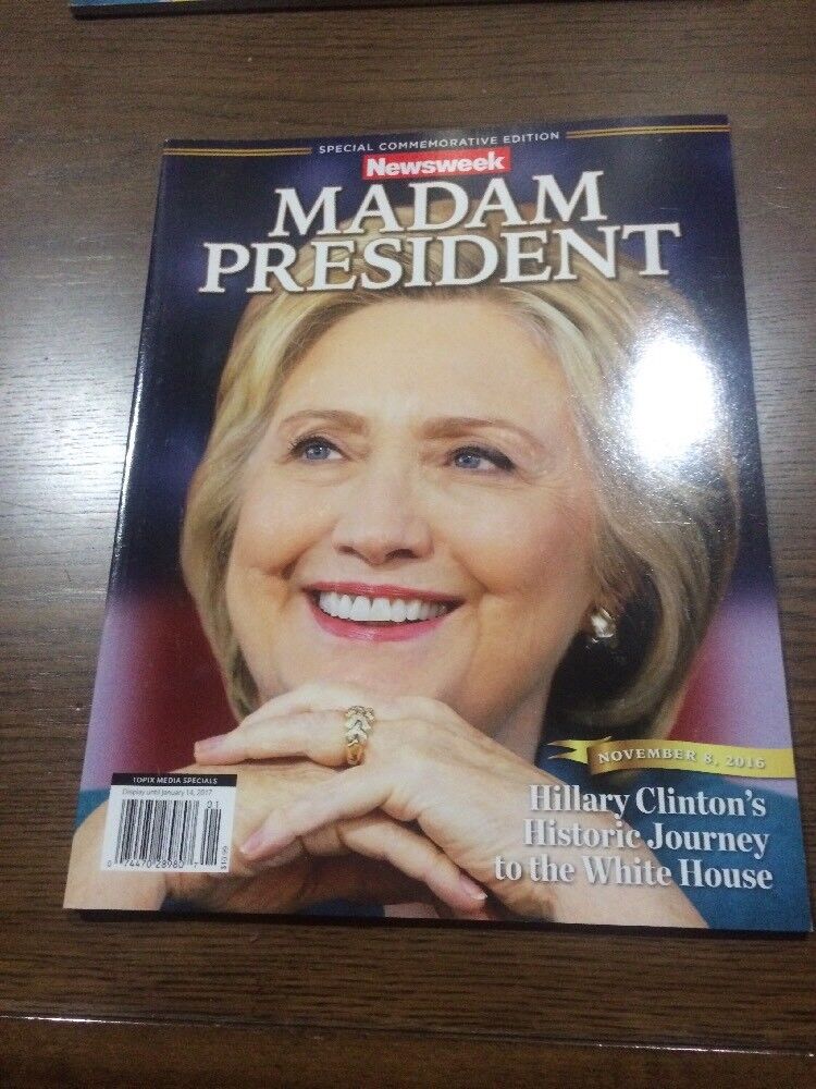 Hillary Clinton Madam President Newsweek RECALLED Full Magazine (SLIGHT DAMAGE)