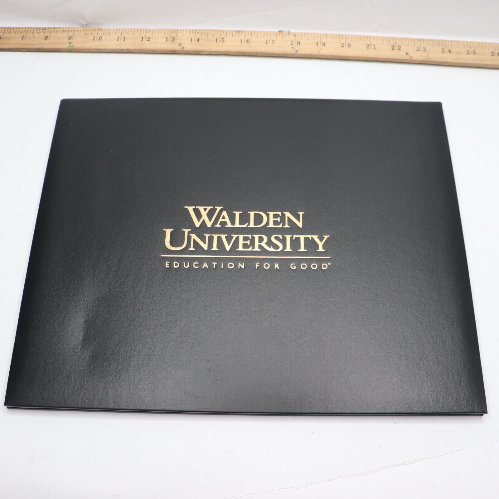 Walden University Education for Good Customized Diploma & Certificate Cover