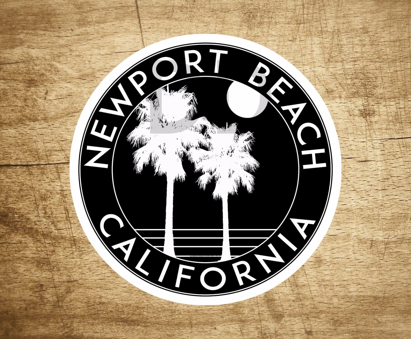 Newport Beach California Sticker Decal Beach Ocean Surfing Vinyl 3