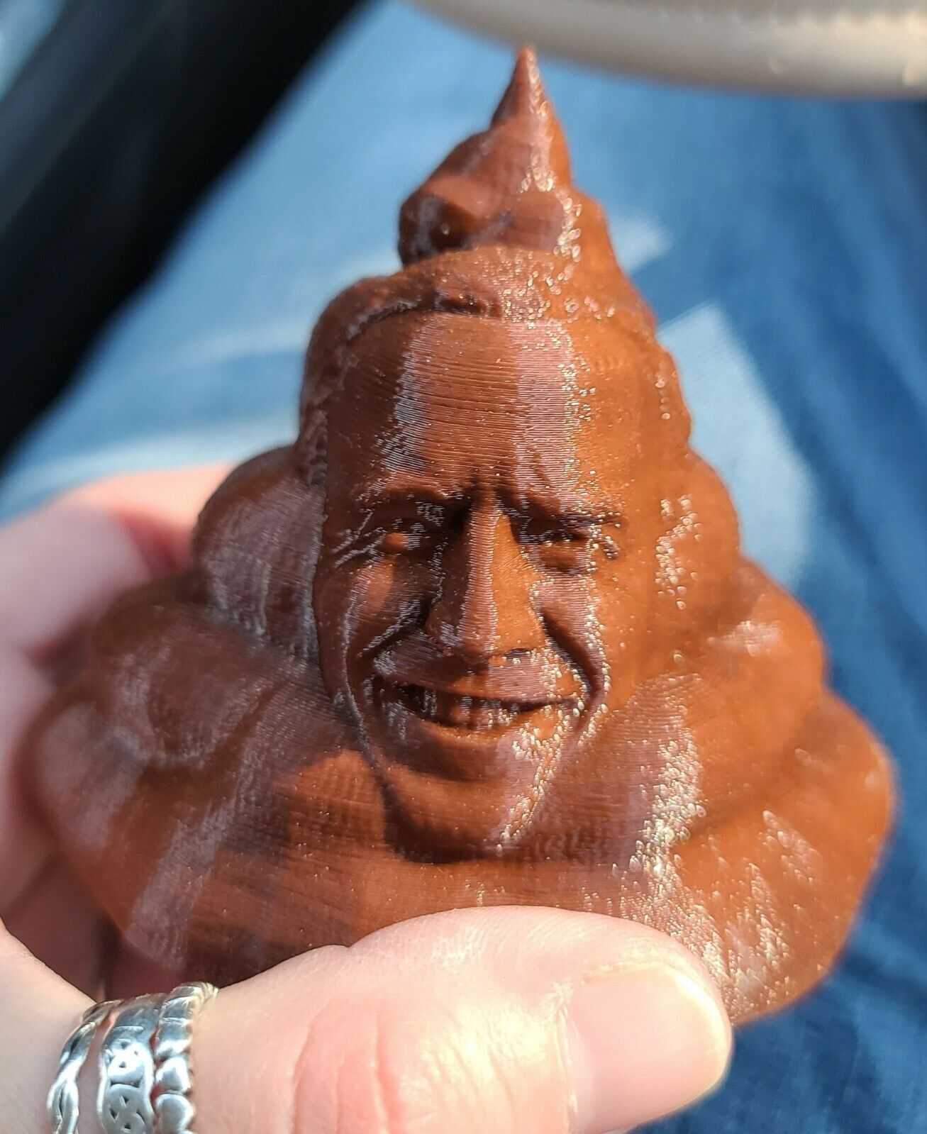 Joe Biden Poo 3D Printed President Turd FJB TRUMP 2024