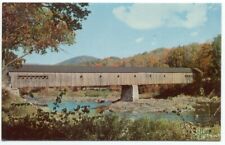 West Dummerston VT Covered Bridge Postcard - Vermont picture