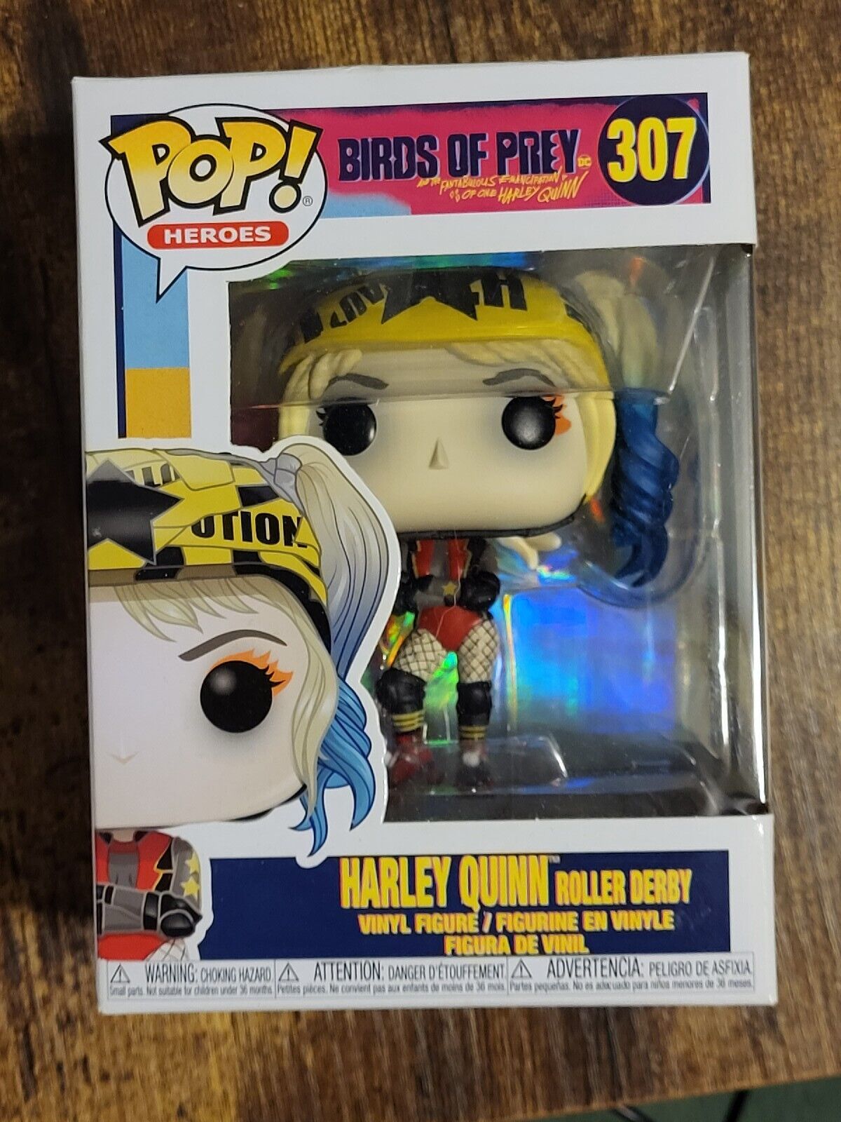 Funko Pop Harley Quinn (Roller Derby) Birds Of Prey #307 New, In Box