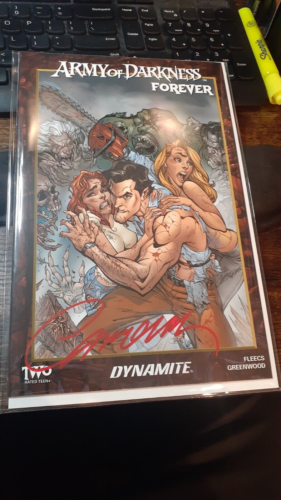 Army of Darkness Forever #2 J Scott Campbell SIGNED Cover E STILL SEALED
