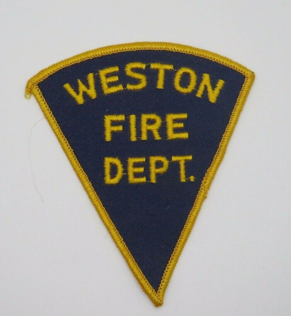  Weston Fire Dept. Patch 