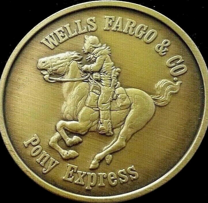 Wells Fargo & Company Pony Express Commemorative Coin NWTM USA