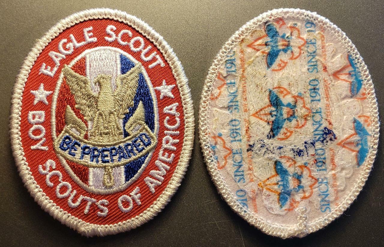 Boy Scout Eagle Rank Pocket Patch - Current Issue - Type 13-A4 - Mint BSA