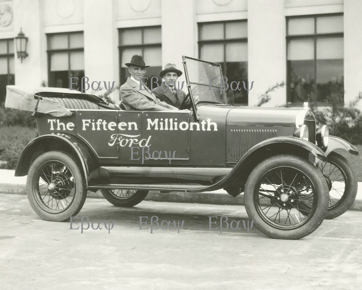 Henry Ford 1927 Model T 8X10 Photo Reprint