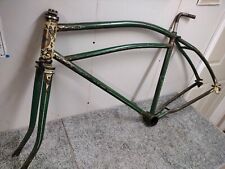 Vintage 1937 Columbia Westfield built 26 mens prewar bicycle frame fork klunker  picture