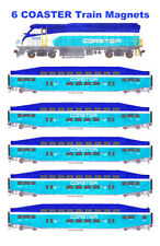 Coaster Train 6 magnets Andy Fletcher picture