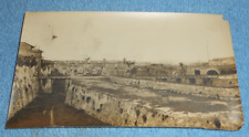 Antique Photo Unidentified Fort Walls Structures Jamaica Haiti Or Colombia? picture