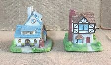 Vintage Cottage Figurines Cornwall Collectors Society Welcome Inn Blue Lion Pub picture