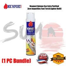 Newport Butane Gas Extra Purified Zero Impurities Fuel Torch Lighter  - 1 CAN picture