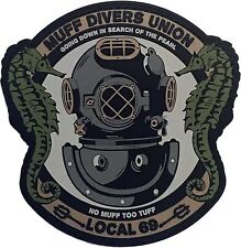 Muff Diver's Union - Funny PVC Morale Patch picture