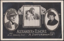 Alexander & Elmore in A Disturbance theater RPPC postcard St Louis MO 1923 picture