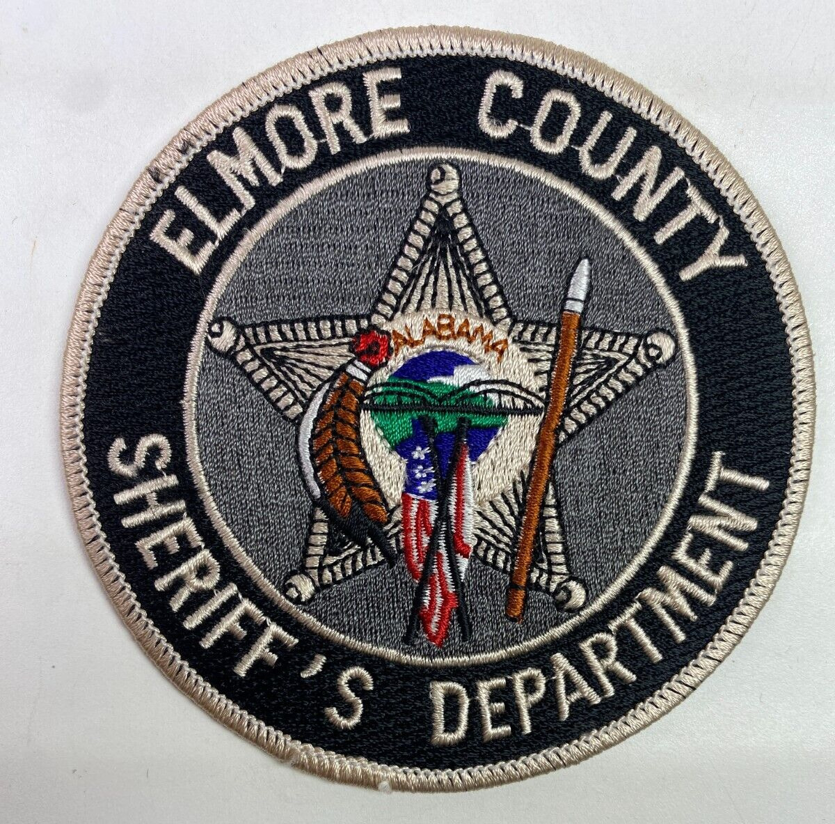 Elmore County Sheriff Alabama AL Patch G3