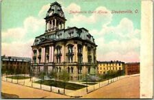 1910s Steubenville, Ohio Postcard JEFFERSON COUNTY COURT HOUSE - Wheelock Unused picture